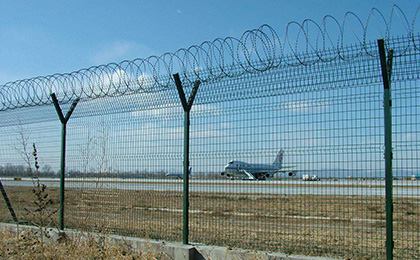 Airport fence